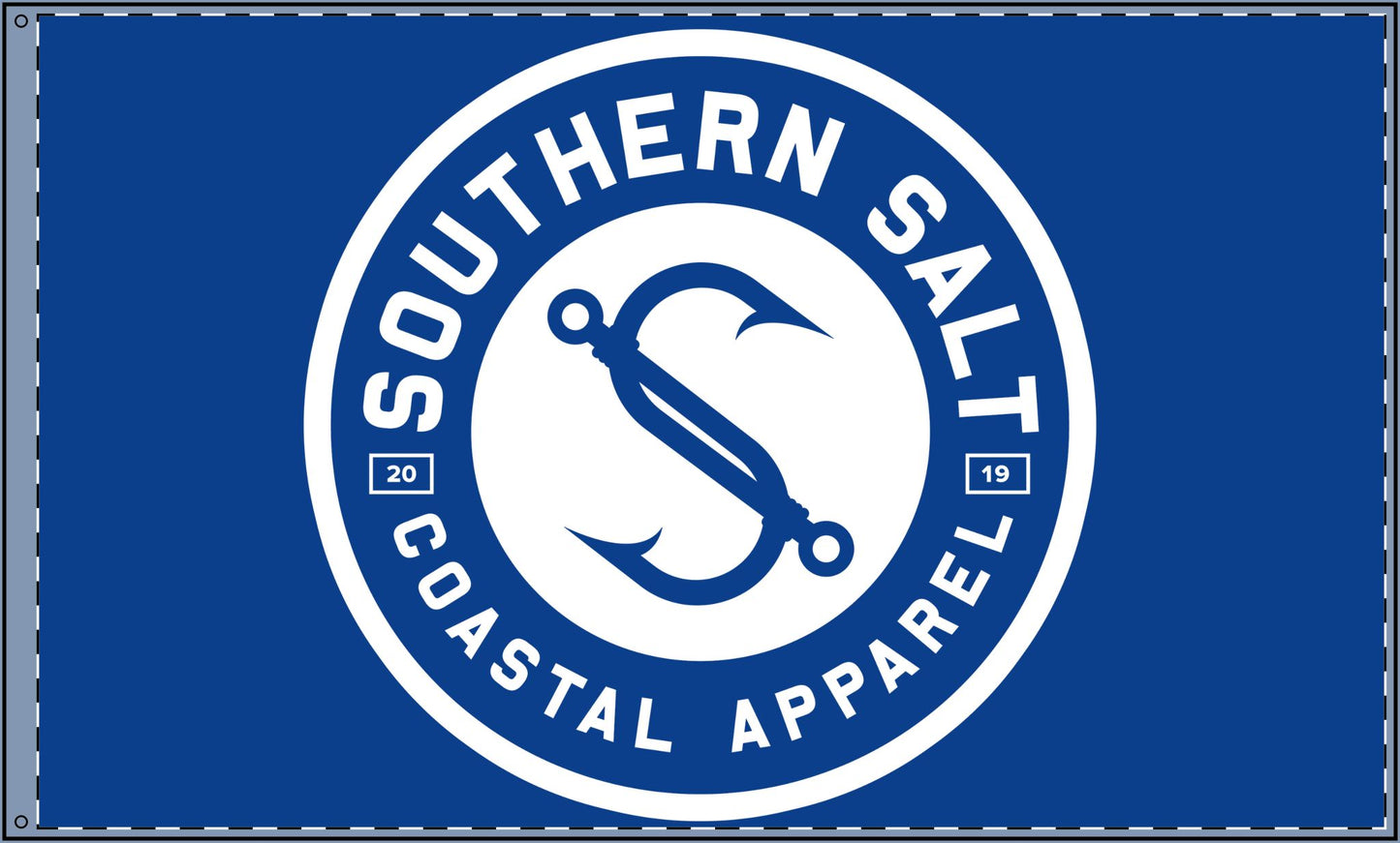 Southern Salt Sea Salt - Double Sided Decorative Flag