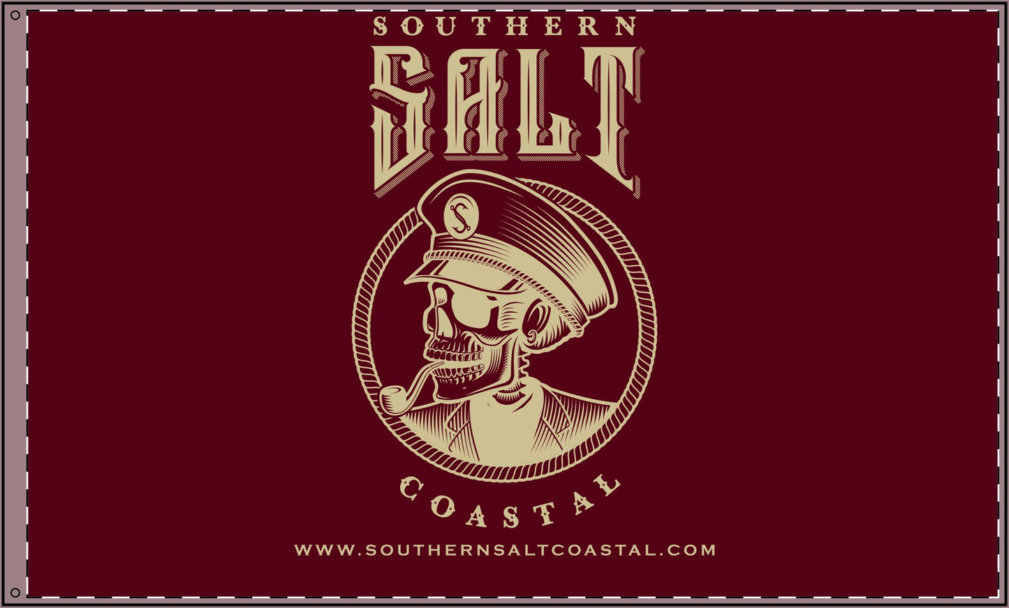 Southern Salt Double Sided Decorative Flag - G&G Captain Salt