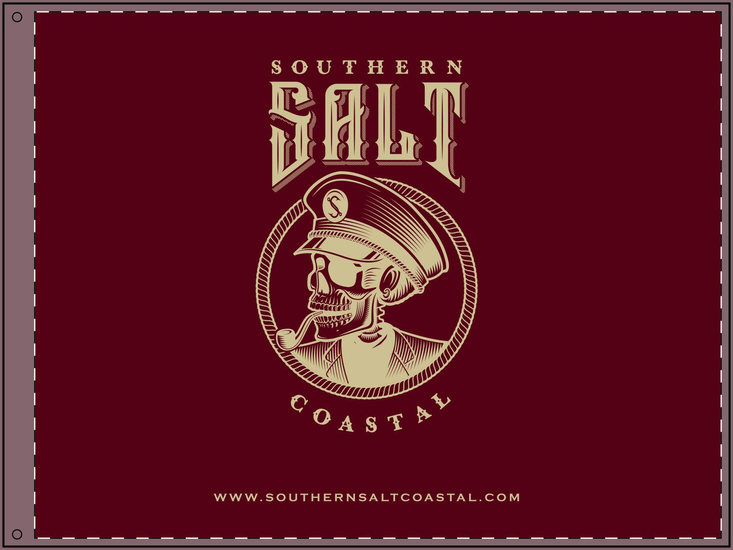 Southern Salt Double Sided Decorative Flag - G&G Captain Salt