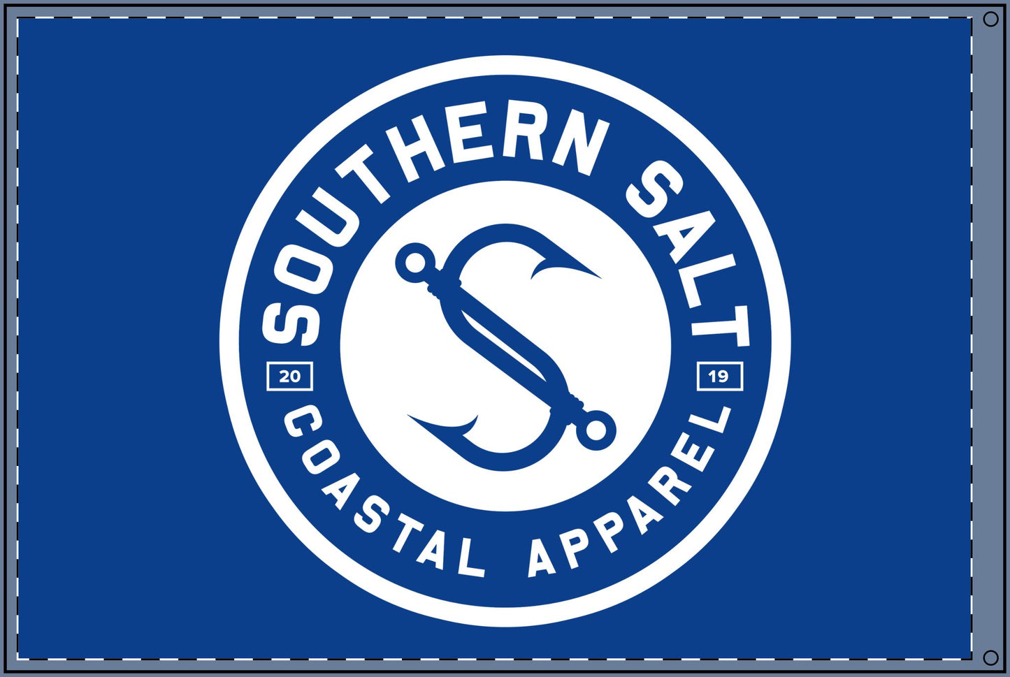 Southern Salt Sea Salt - Double Sided Decorative Flag