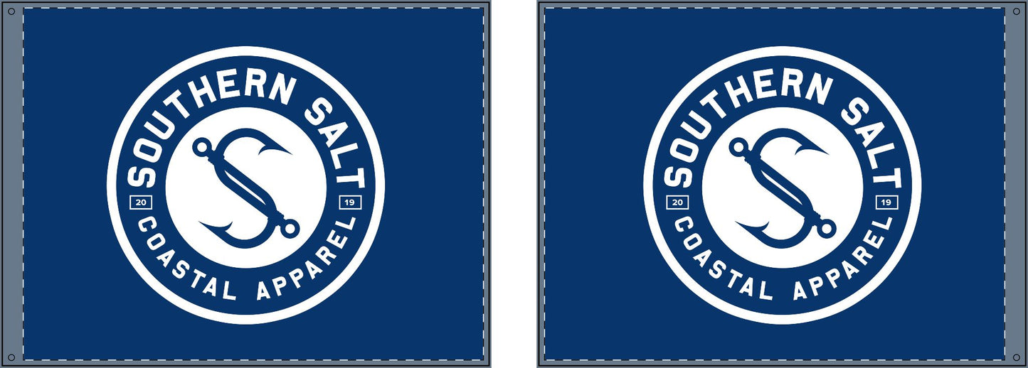 Southern Salt Sea Salt - Double Sided Decorative Flag