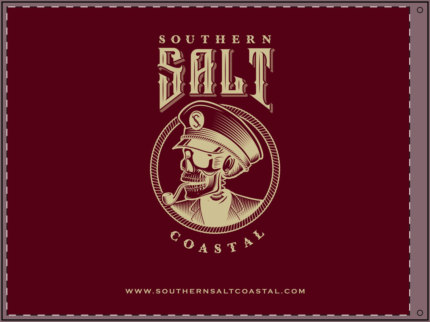 Southern Salt Double Sided Decorative Flag - G&G Captain Salt