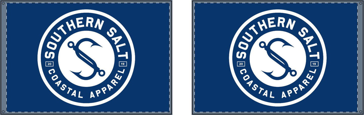 Southern Salt Sea Salt - Double Sided Decorative Flag