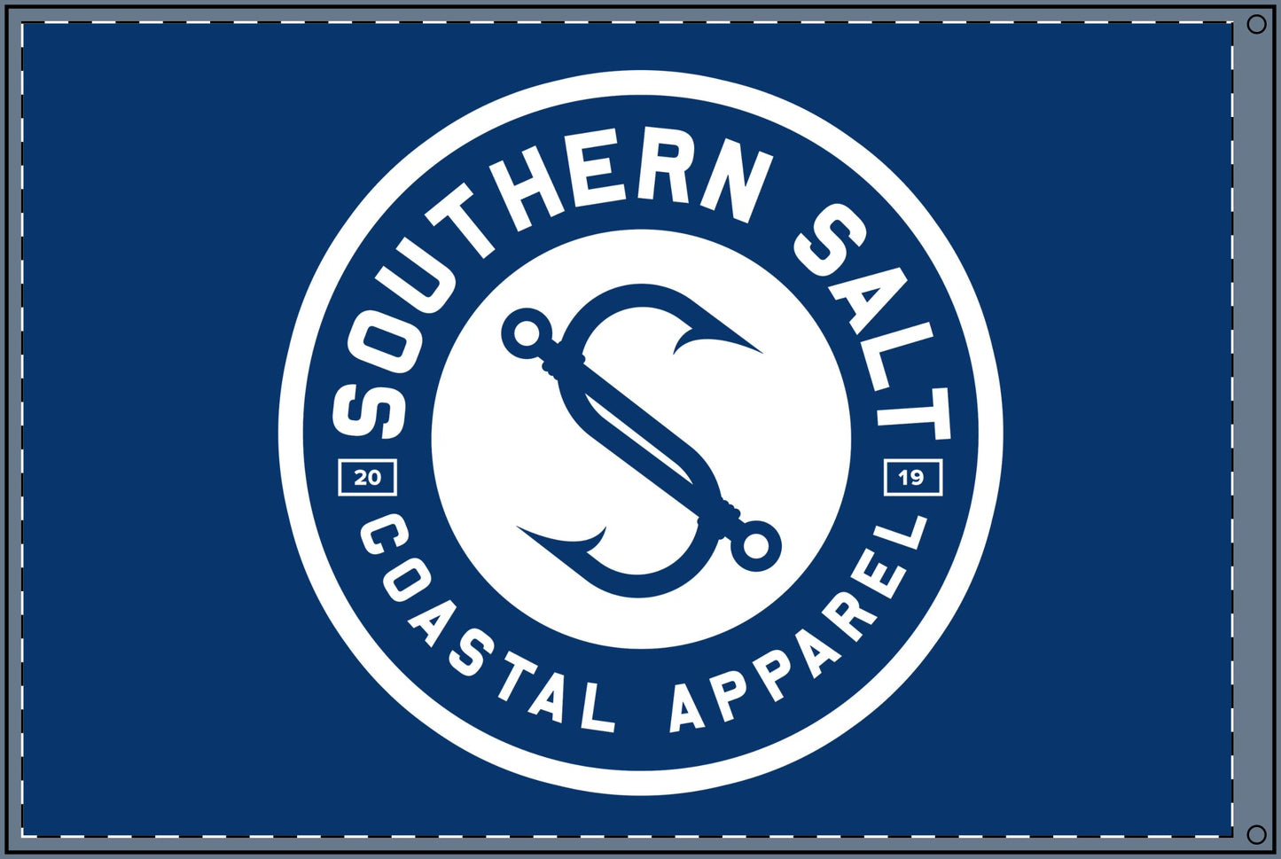 Southern Salt Sea Salt - Double Sided Decorative Flag