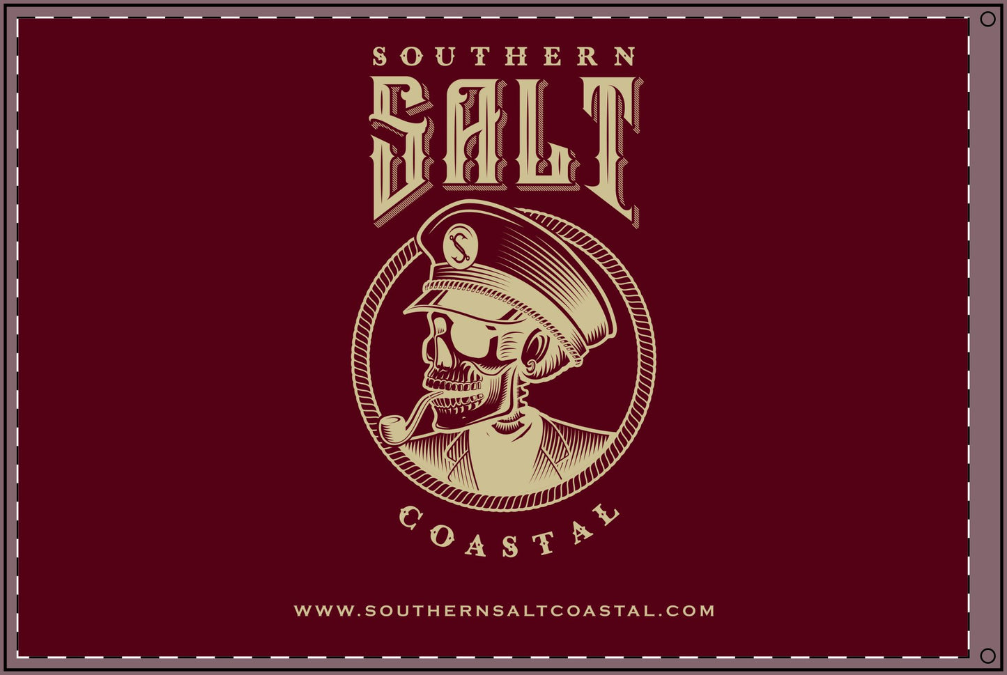 Southern Salt Double Sided Decorative Flag - G&G Captain Salt