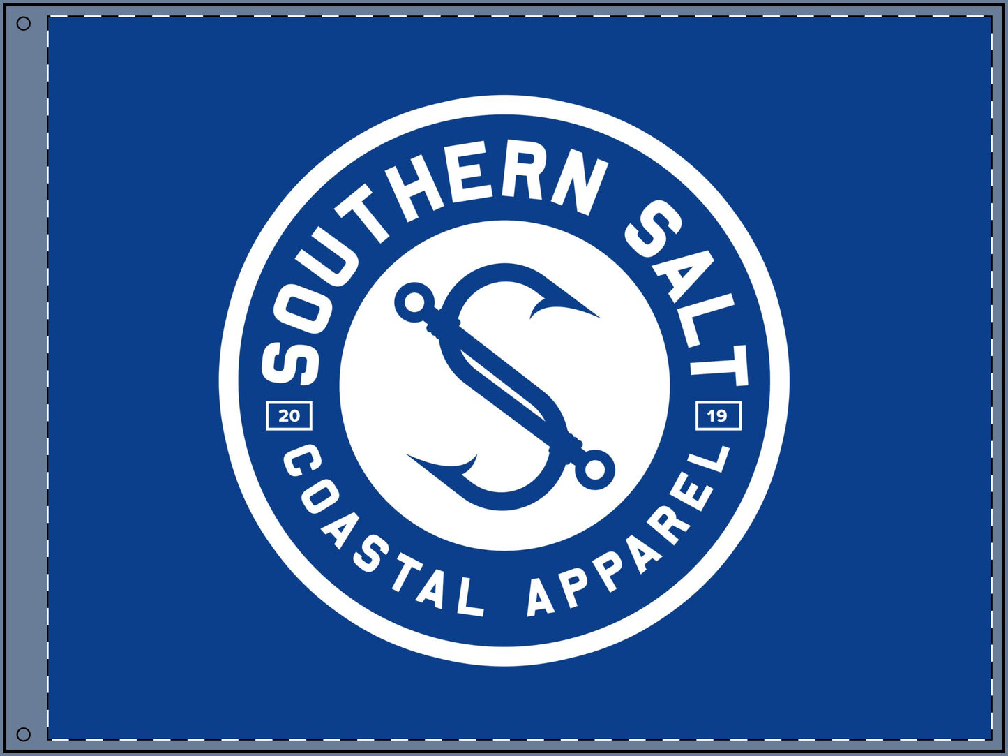 Southern Salt Sea Salt - Double Sided Decorative Flag