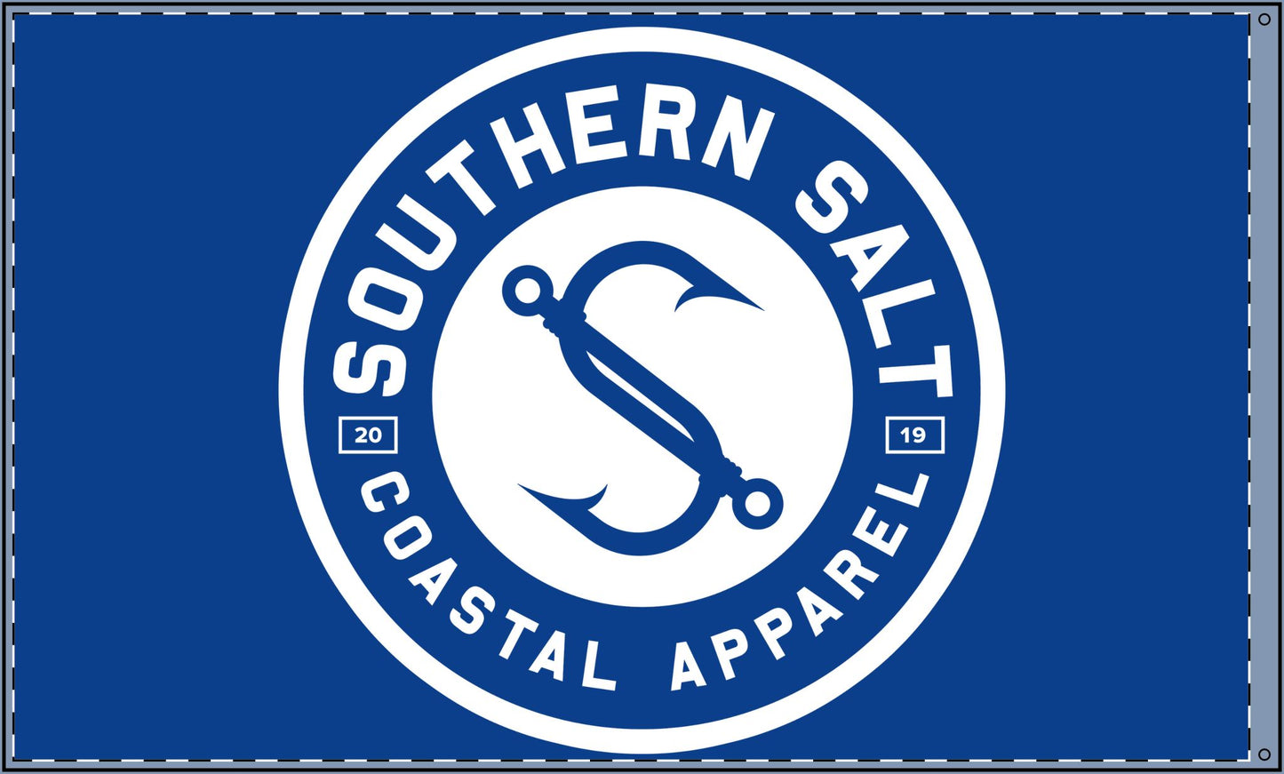 Southern Salt Sea Salt - Double Sided Decorative Flag