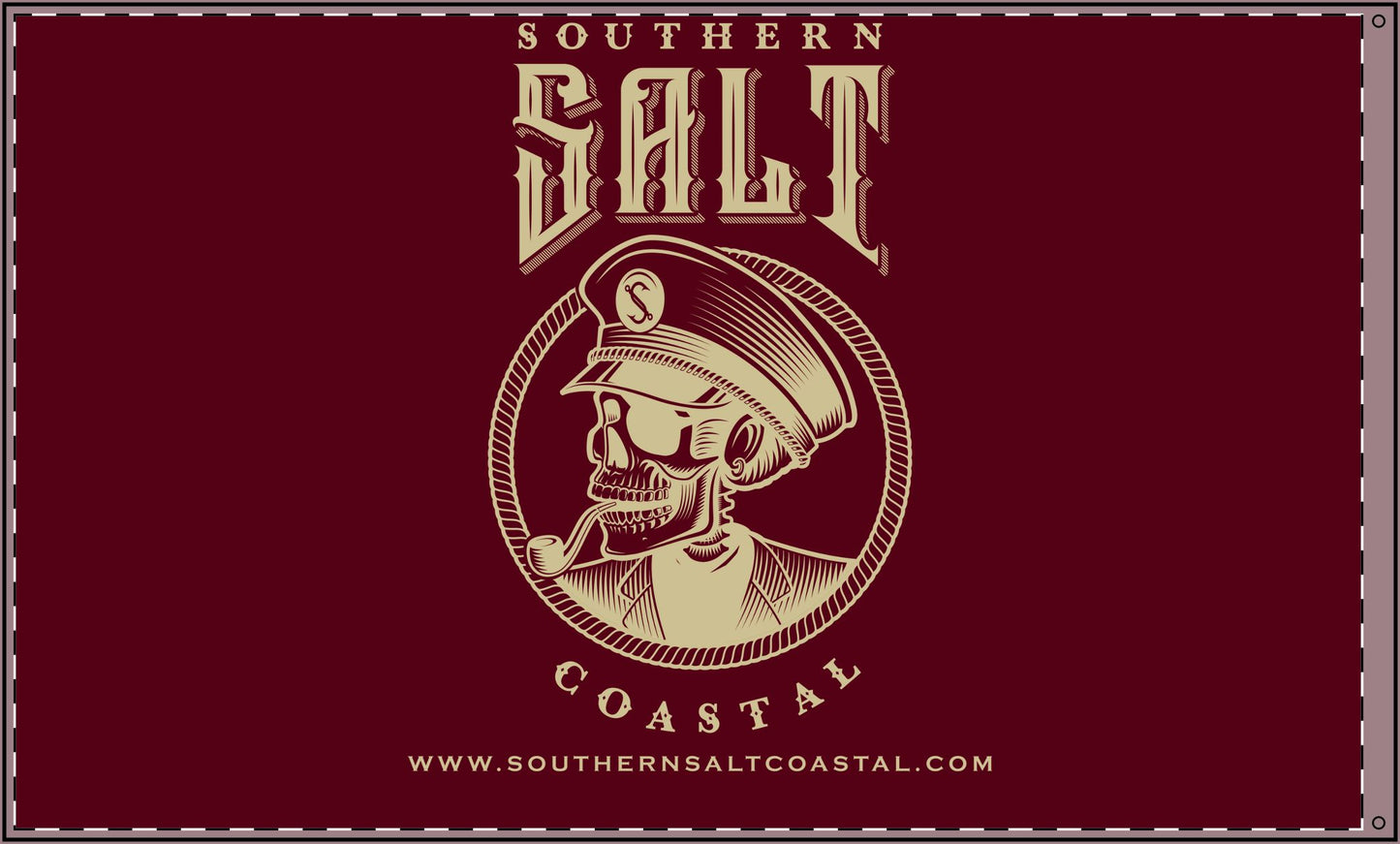 Southern Salt Double Sided Decorative Flag - G&G Captain Salt