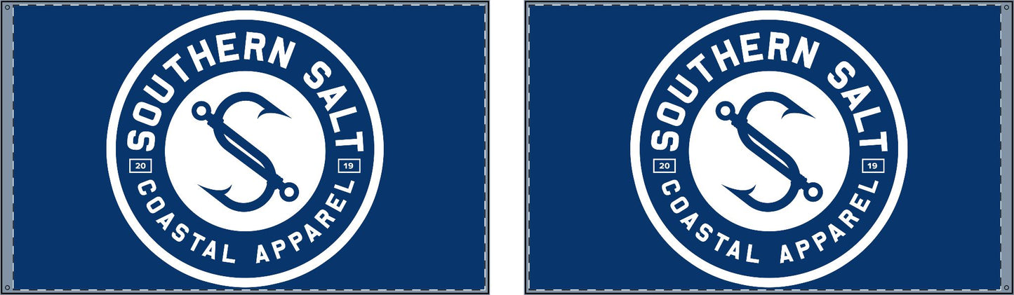 Southern Salt Sea Salt - Double Sided Decorative Flag