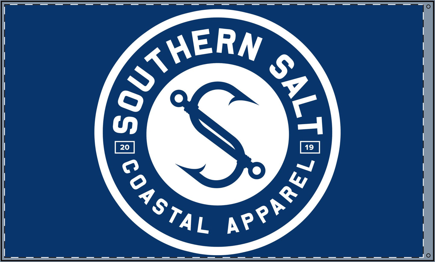 Southern Salt Sea Salt - Double Sided Decorative Flag