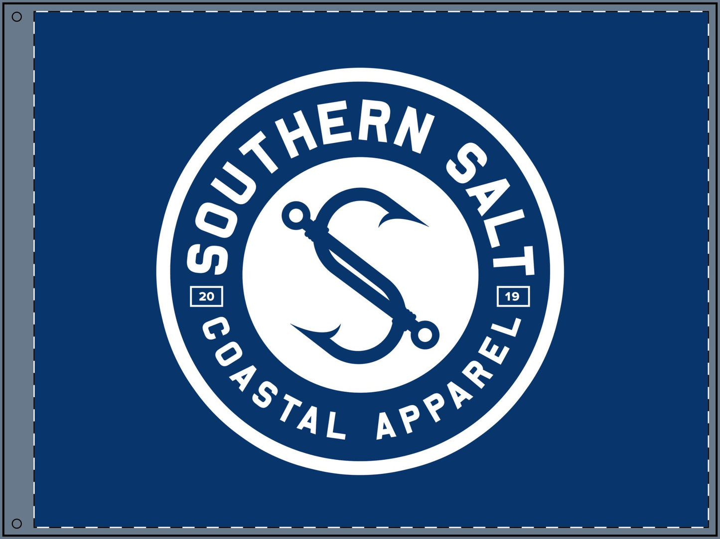 Southern Salt Sea Salt - Double Sided Decorative Flag