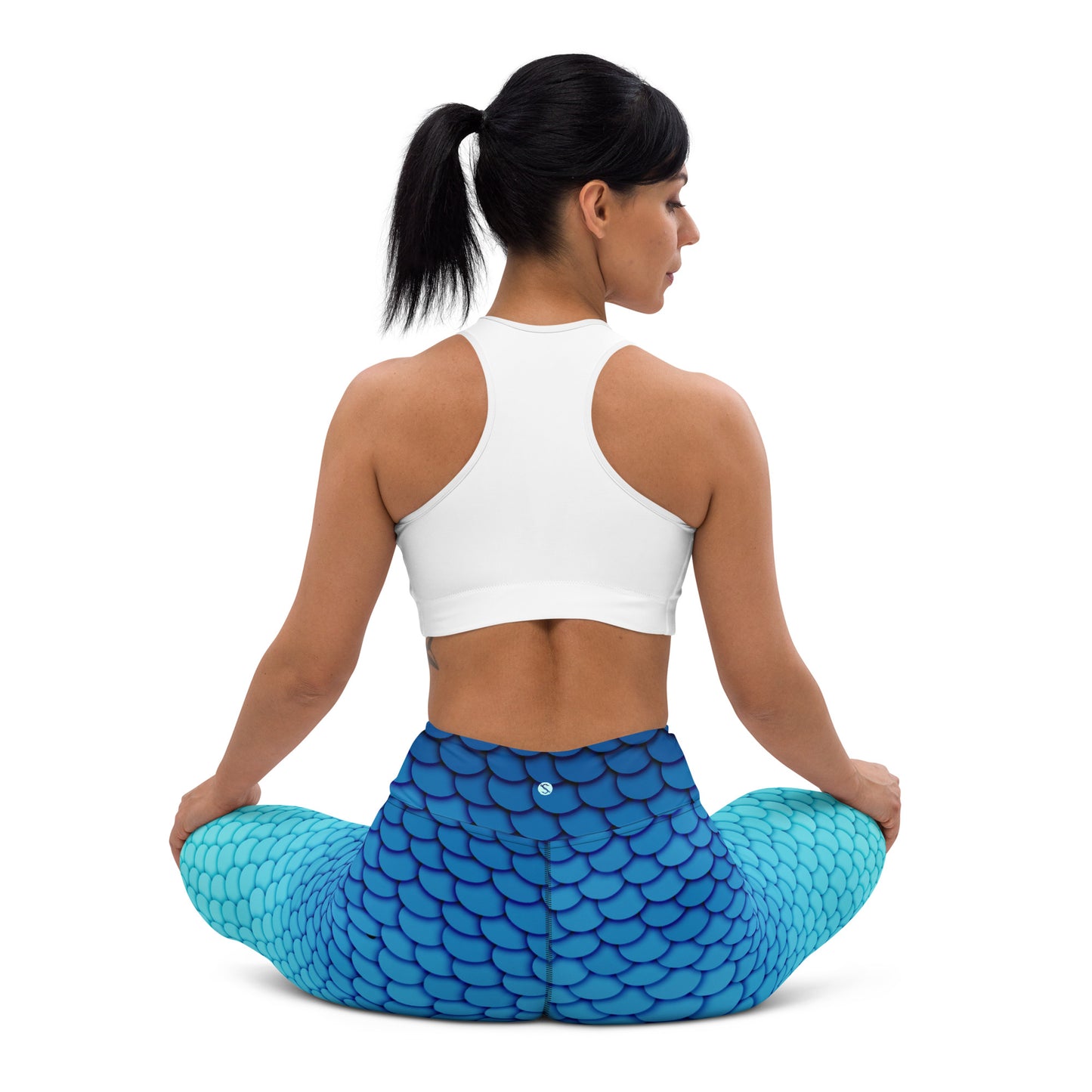 Southern Salt Marlin Blue - Performance Leggings - Southern Salt Coastal Apparel