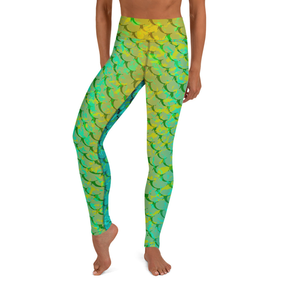 Southern Salt Mahi Monday - Performance Leggings - Southern Salt Coastal Apparel