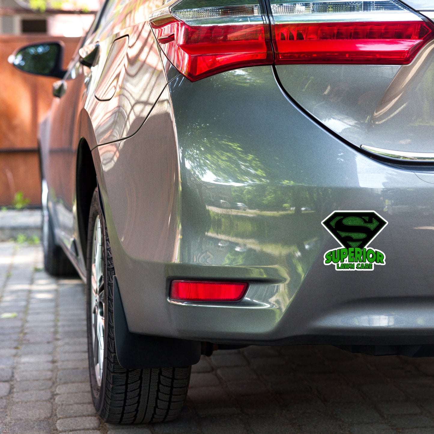 Superior Lawn Care Bubble-free stickers