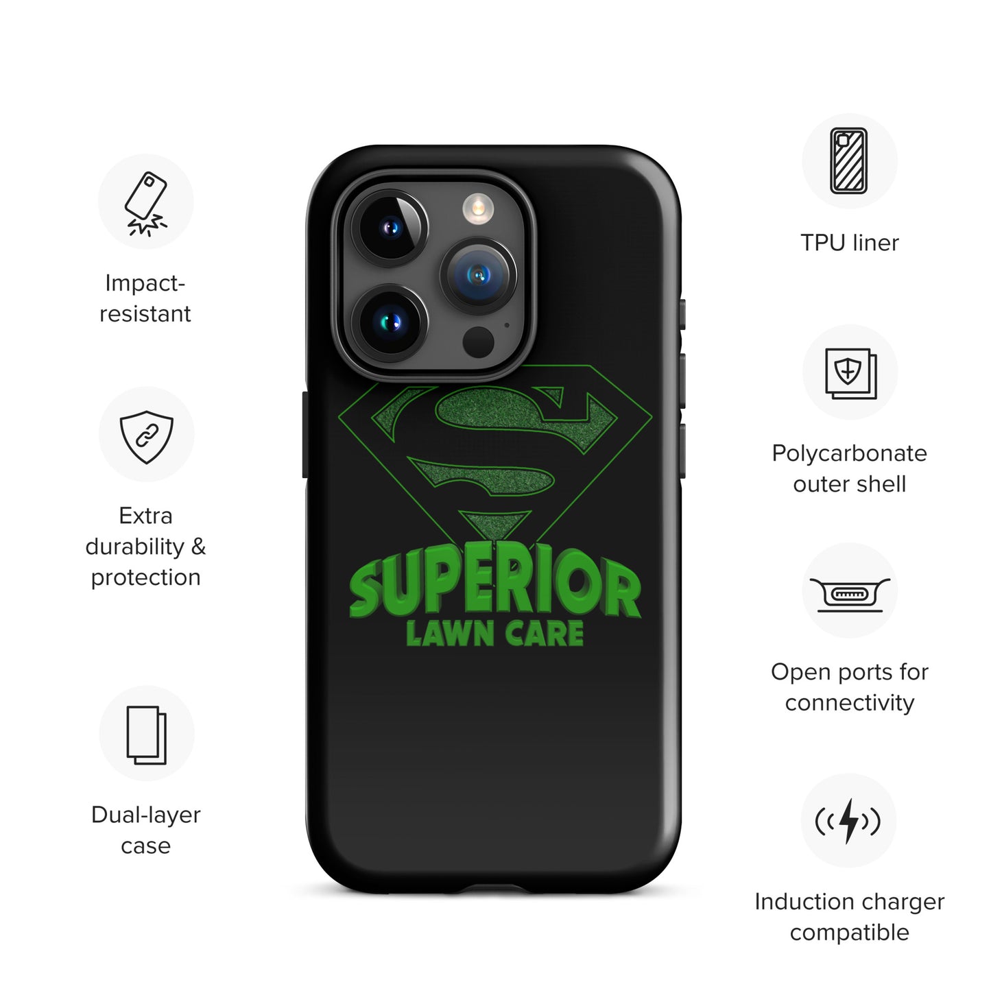 Superior Lawn Care Tough Case for iPhone®