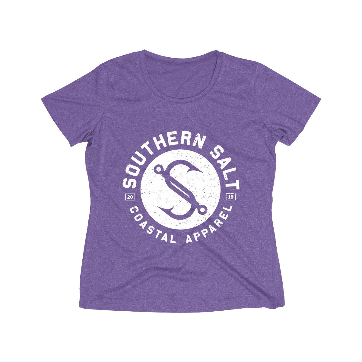 Southern Salt Seal - Women's Performance Tourney Tee - Southern Salt Coastal Apparel