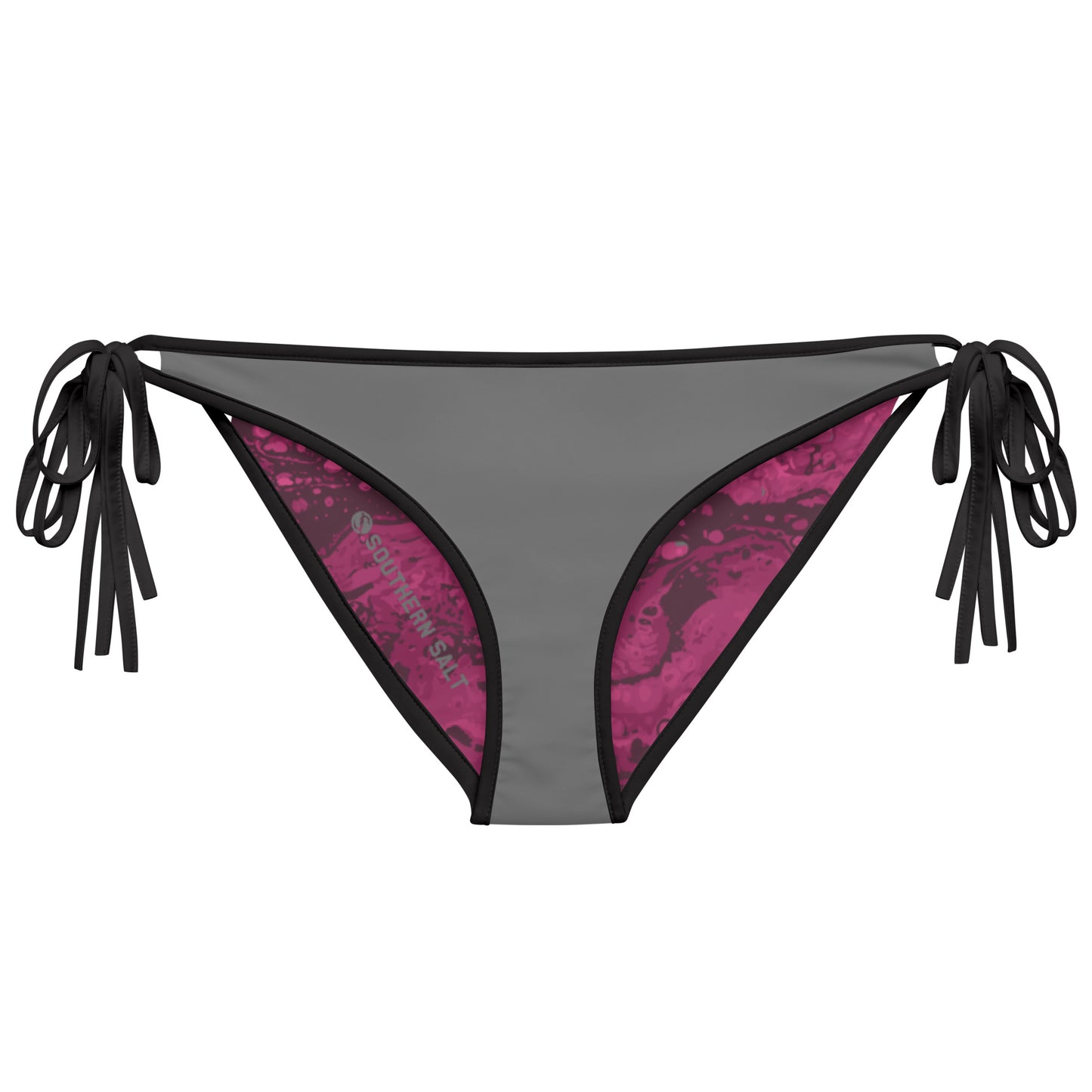 Southern Salt Berry Ocean Vibes - Reversible Bikini Bottoms - Southern Salt Coastal Apparel