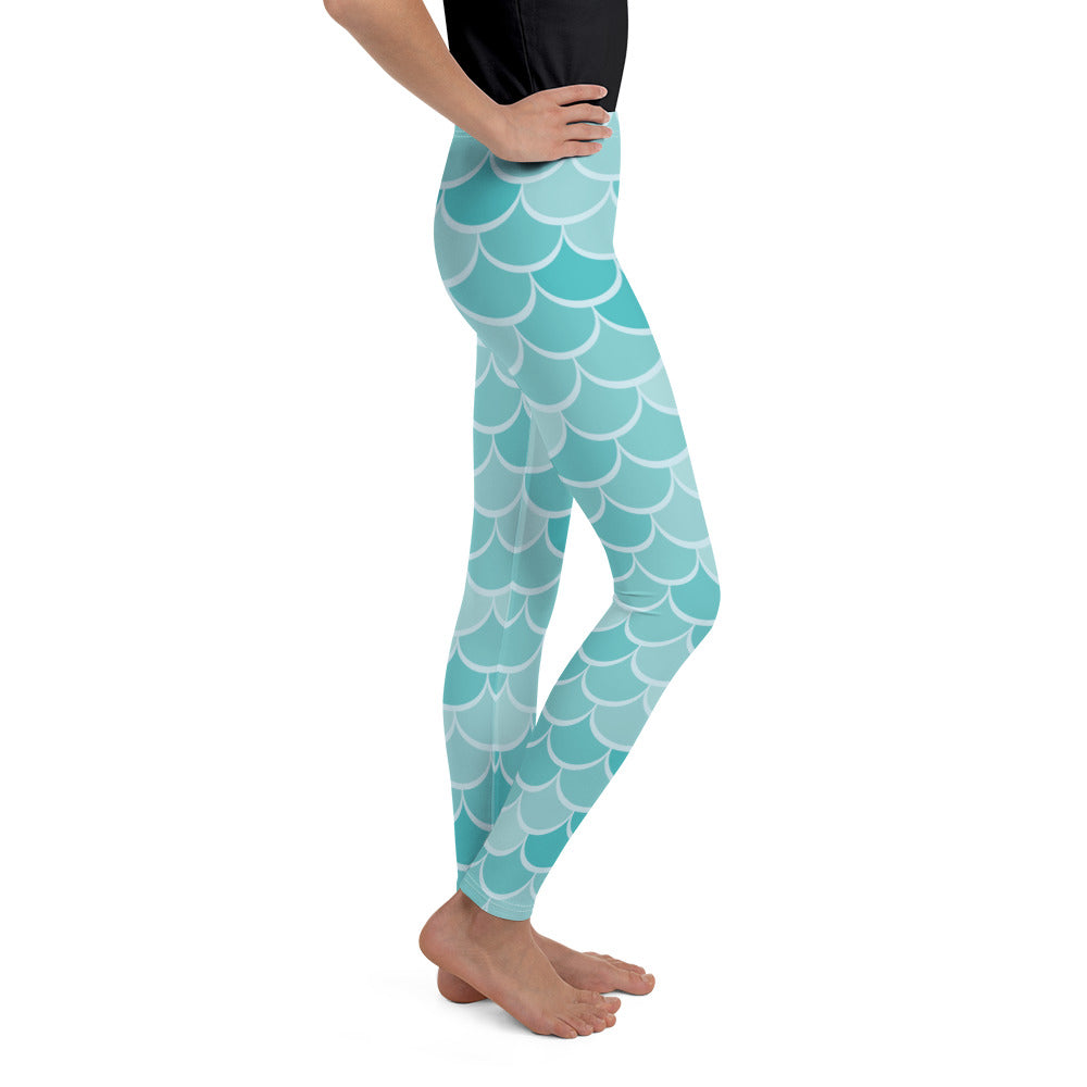 Southern Salt Mermazing - Youth Leggings - Southern Salt Coastal Apparel