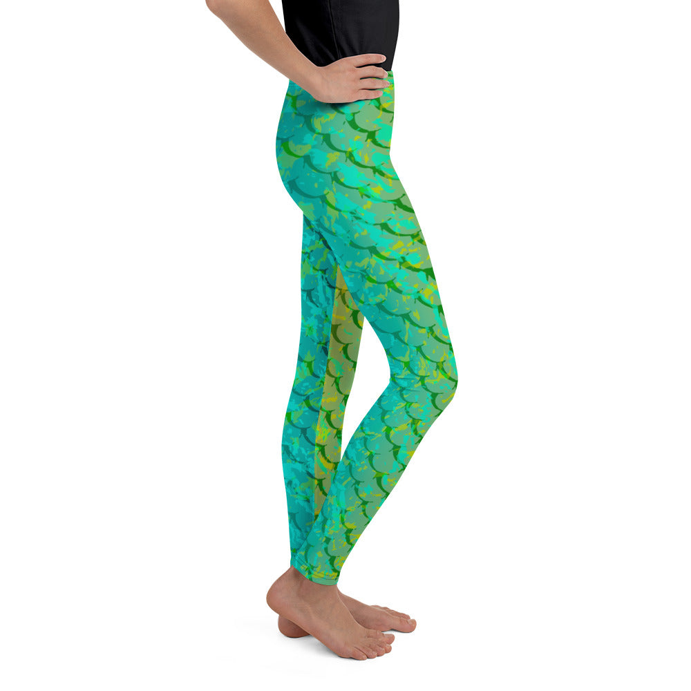 Southern Salt Mahi Monday - Youth Leggings - Southern Salt Coastal Apparel