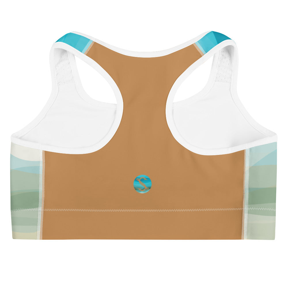 Southern Salt Beach Vibes - Sports bra - Southern Salt Coastal Apparel