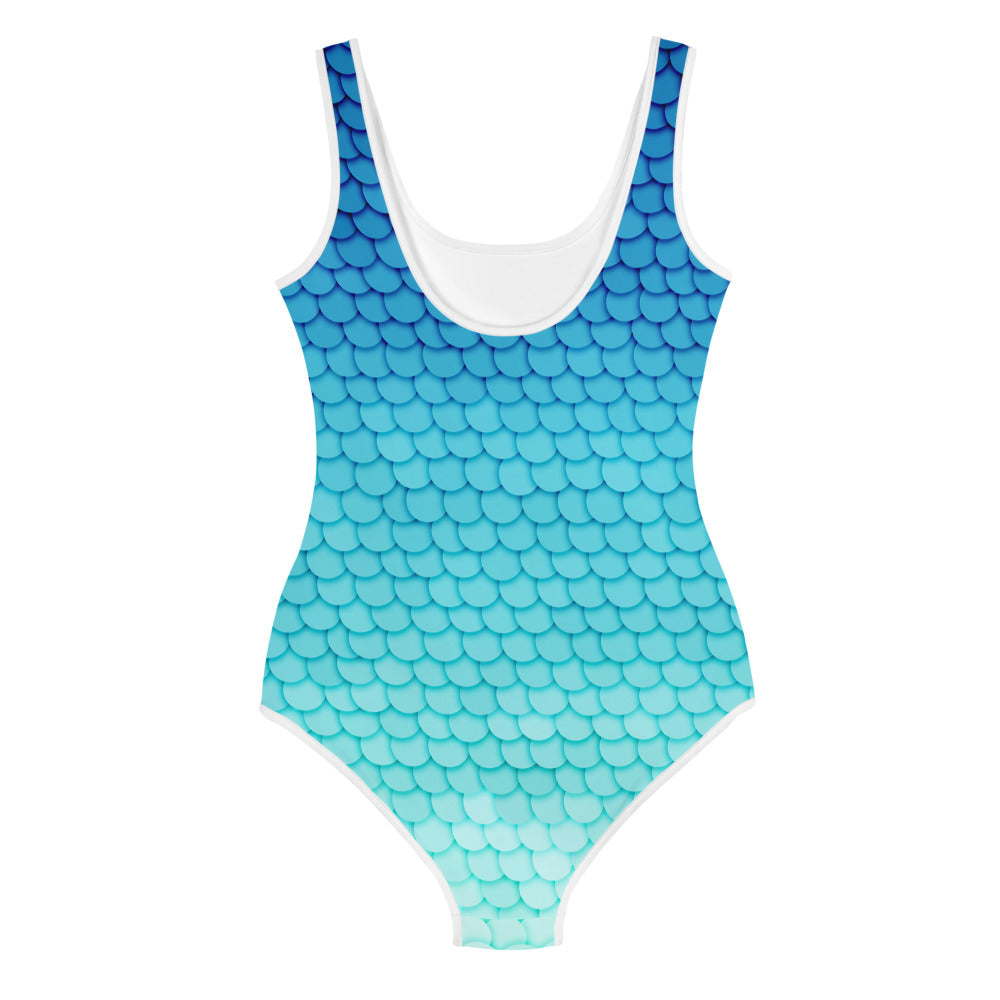 Southern Salt Marlin Blue - Youth Swimsuit - Southern Salt Coastal Apparel