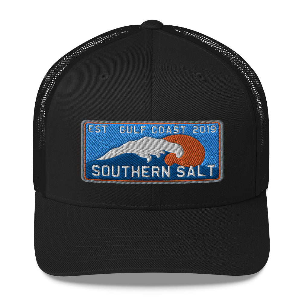 Southern Salt Beach Day Patch - Mesh Snapback - Southern Salt Coastal Apparel