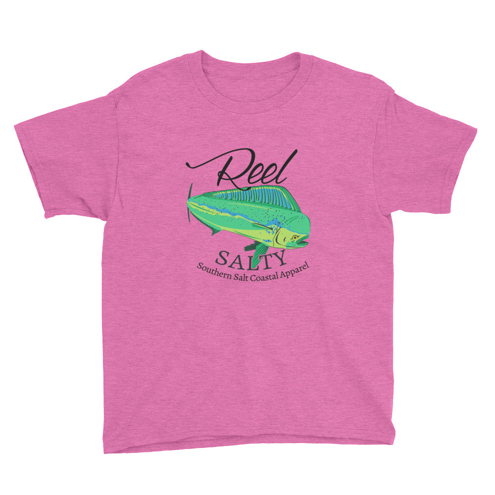 Southern Salt Reel Salty - Youth Short Sleeve T-Shirt - Southern Salt Coastal Apparel