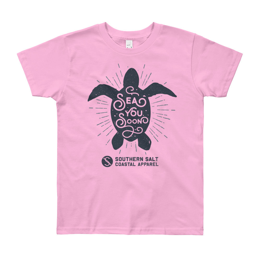 Southern Salt Sea Turtle - Kids' Tee - Southern Salt Coastal Apparel
