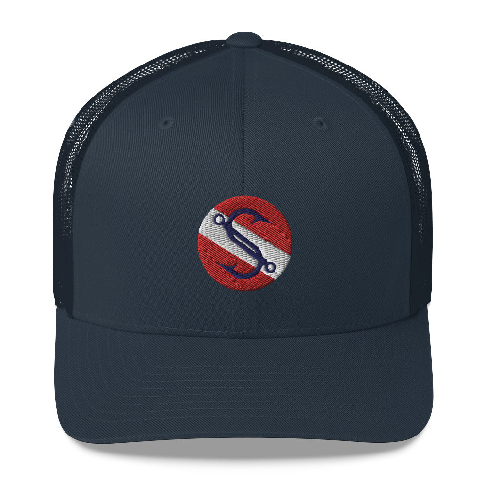 Southern Salt Scuba Seal - Mesh Snapback - Southern Salt Coastal Apparel