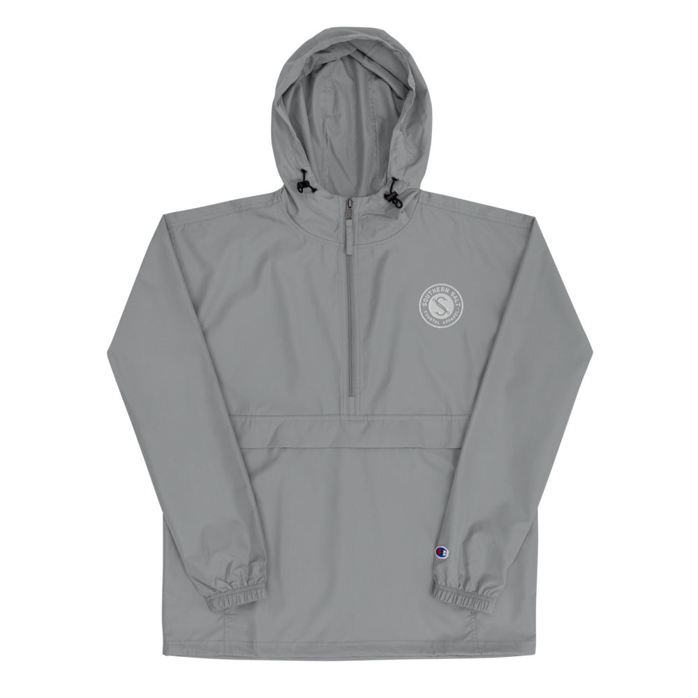 Southern Salt Vibe - Embroidered Champion Packable Jacket - Southern Salt Coastal Apparel