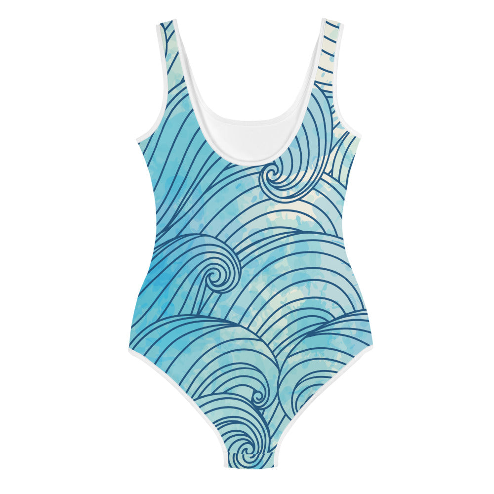 Southern Salt New Wave - Youth Swimsuit - Southern Salt Coastal Apparel