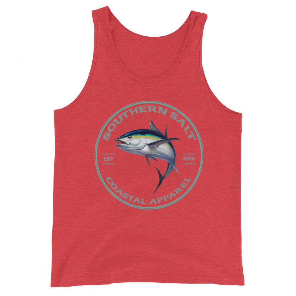 Southern Salt Big Tuna - Premium Tank Top - Southern Salt Coastal Apparel