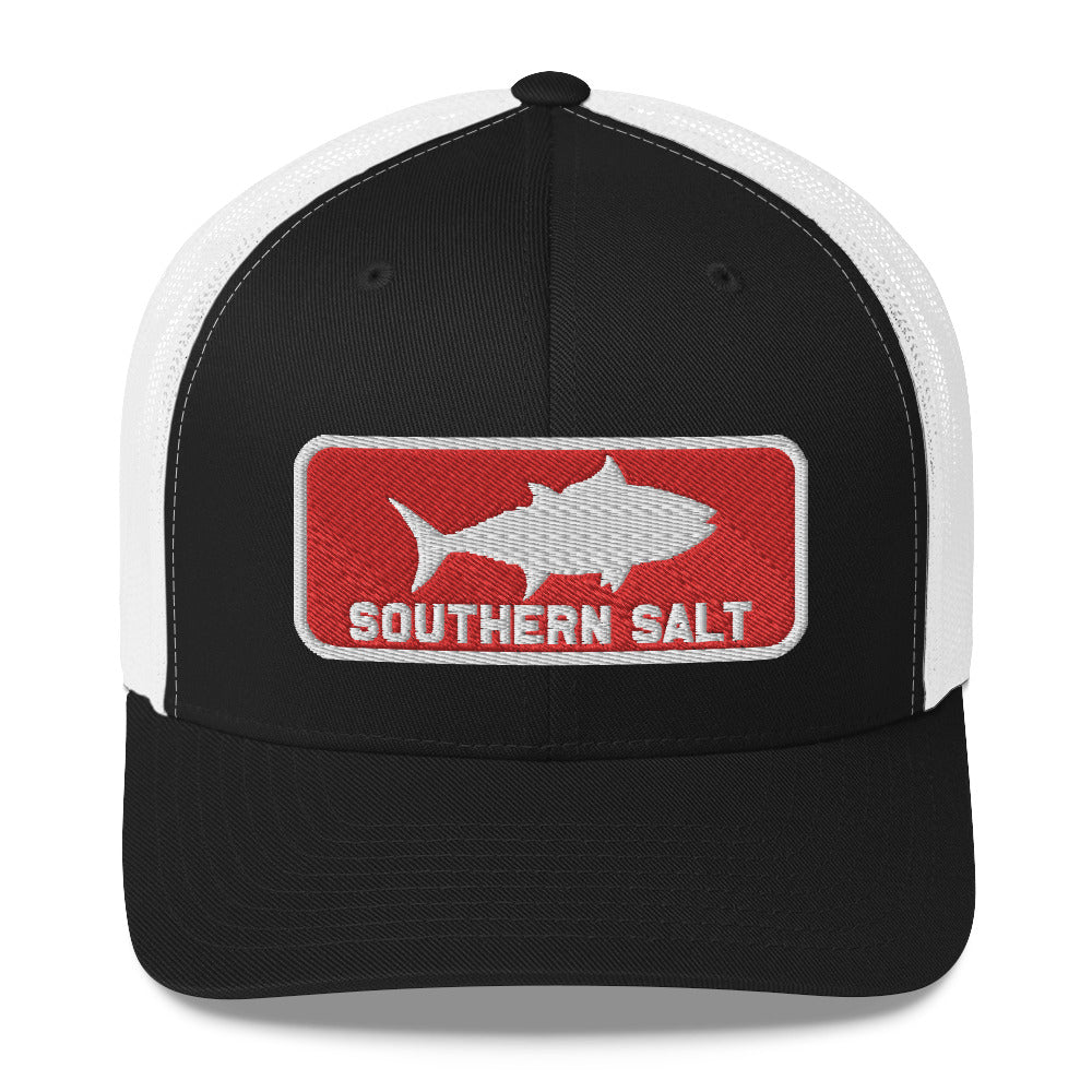 Southern Salt Big Tuna Patch - Mesh Snapback - Southern Salt Coastal Apparel