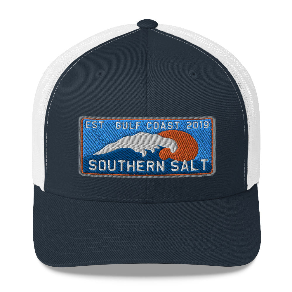 Southern Salt Beach Day Patch - Mesh Snapback - Southern Salt Coastal Apparel
