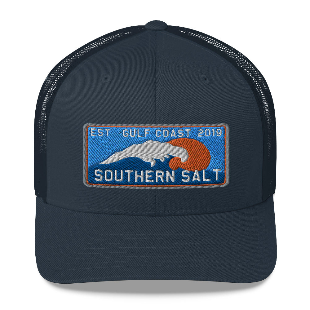Southern Salt Beach Day Patch - Mesh Snapback - Southern Salt Coastal Apparel