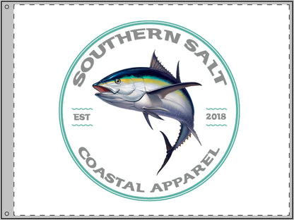 Southern Salt Big Tuna - Double Sided Decorative Flag