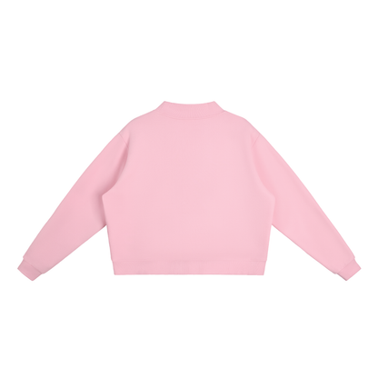 Southern Salt Big Sail - Essential Fleece Mock-Neck Crew Sweatshirt