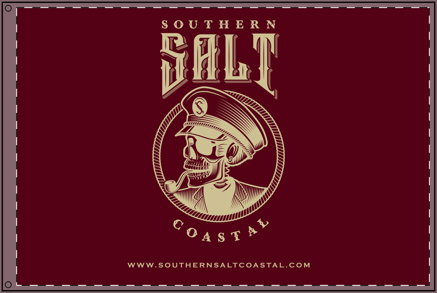 Southern Salt Double Sided Decorative Flag - G&G Captain Salt