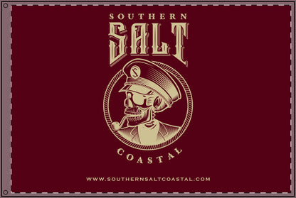 Southern Salt Double Sided Decorative Flag - G&G Captain Salt