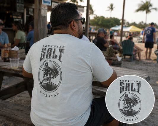 Southern Salt Captain Salt - Classic Fit Tee - Southern Salt Coastal Apparel
