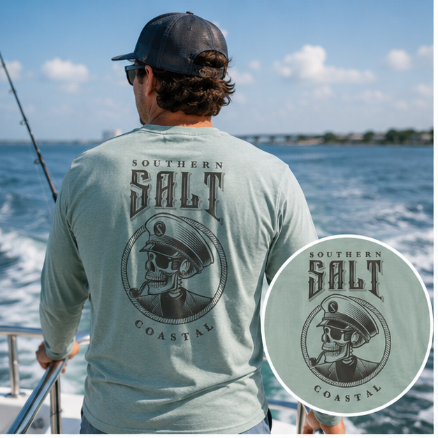Southern Salt Captain Salt - Sunshirt - Southern Salt Coastal Apparel