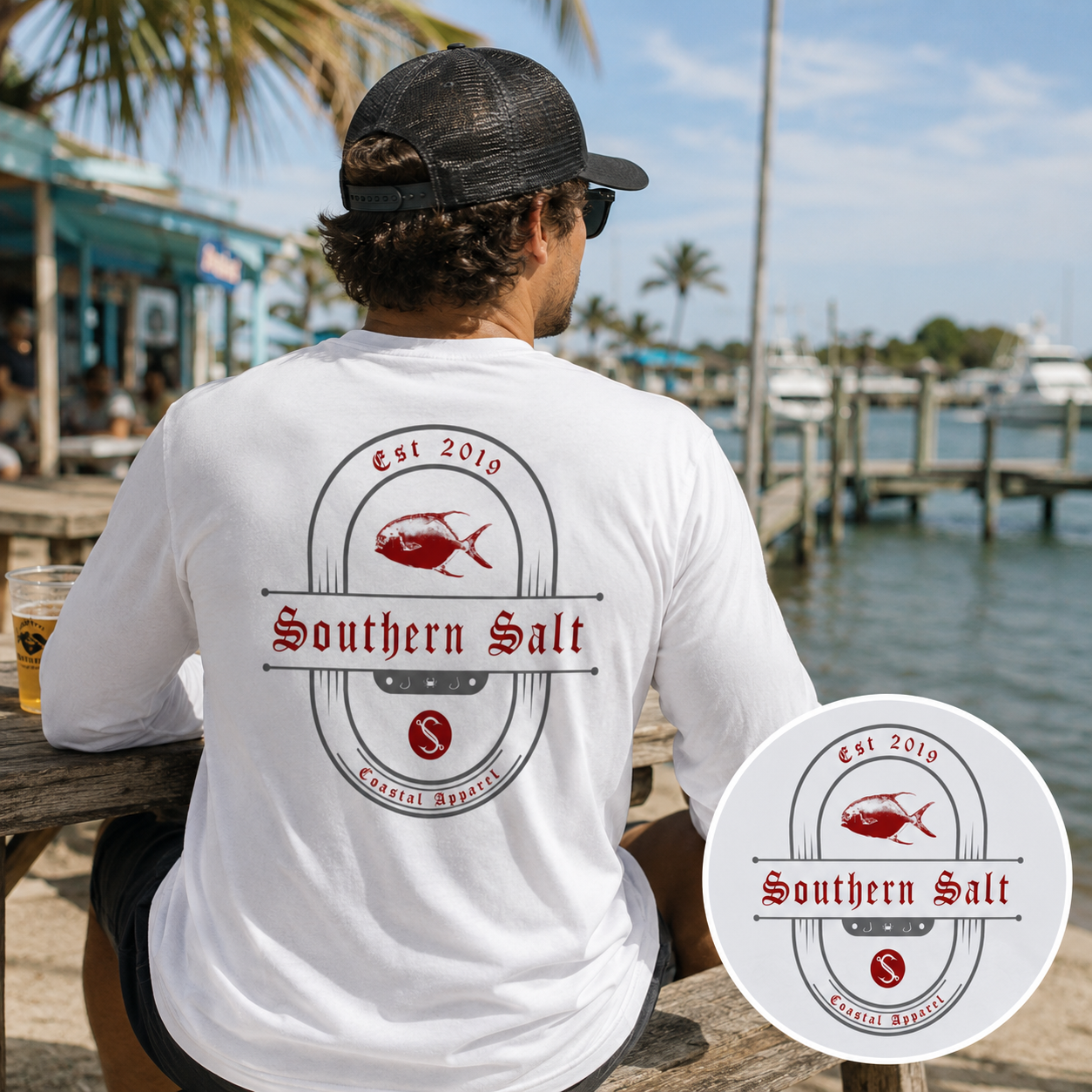 Southern Salt Permit Season - Sunshirt - Southern Salt Coastal Apparel