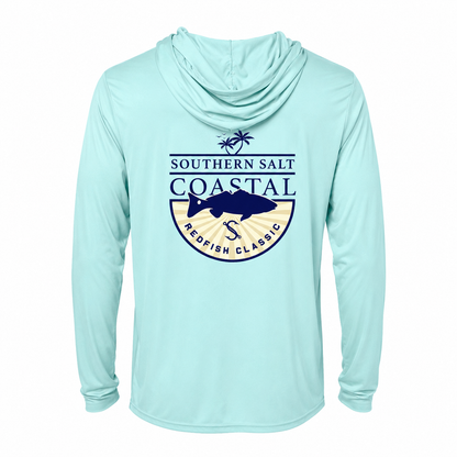 Southern Salt Redfish Classic - Hooded Sunshirt - Southern Salt Coastal Apparel