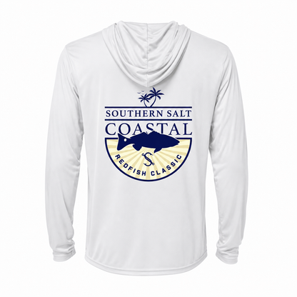 Southern Salt Redfish Classic - Hooded Sunshirt - Southern Salt Coastal Apparel