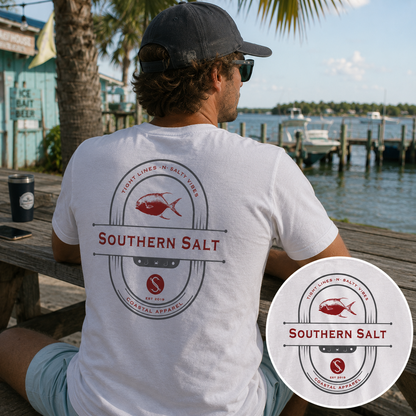 Southern Salt Permit Season - Classic Fit Tee - Southern Salt Coastal Apparel