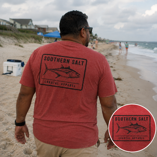 Southern Salt Vintage Tuna - Classic Fit Tee - Southern Salt Coastal Apparel
