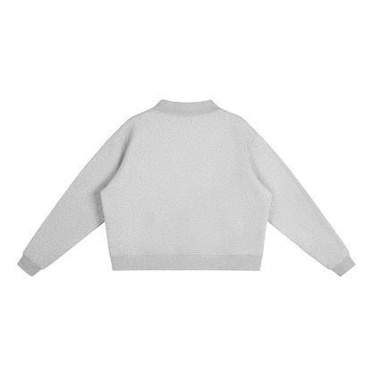 Southern Salt Big Sail - Essential Fleece Mock-Neck Crew Sweatshirt
