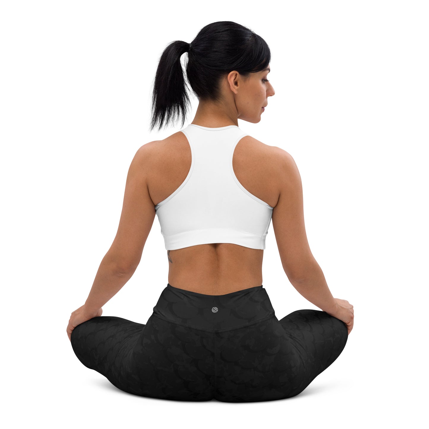 Southern Salt Vintage Black - Performance Leggings - Southern Salt Coastal Apparel