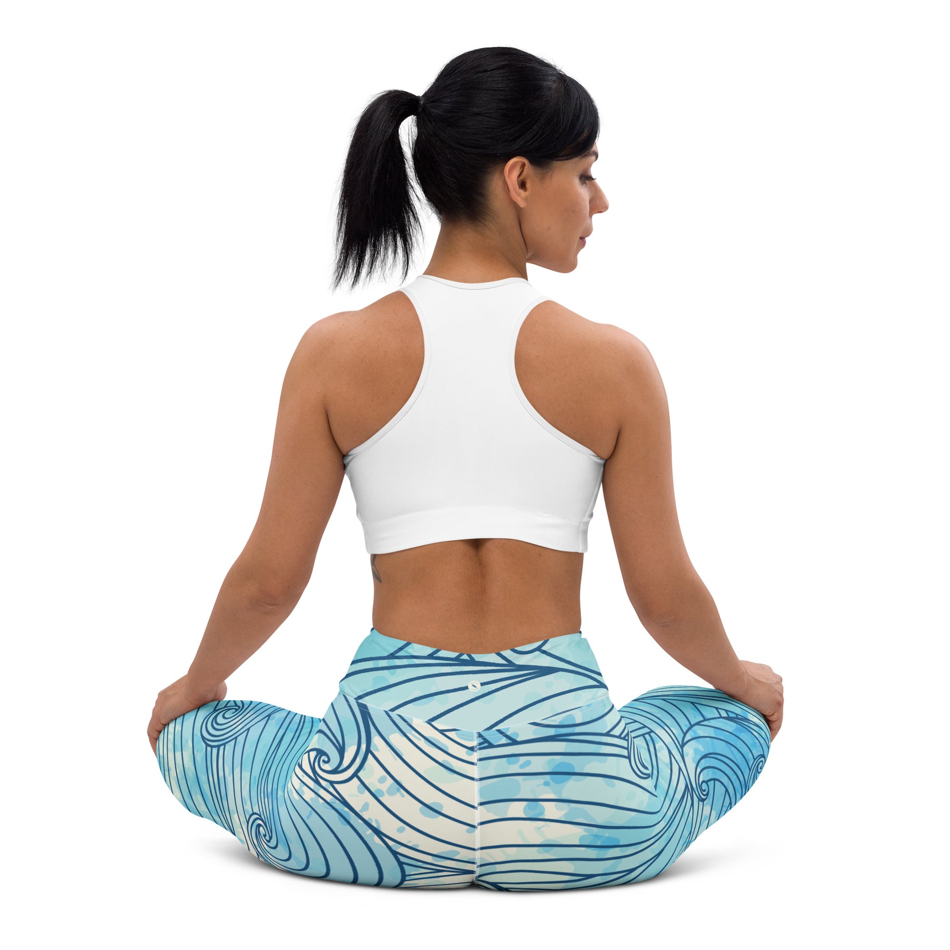 Southern Salt New Wave - Performance Leggings - Southern Salt Coastal Apparel