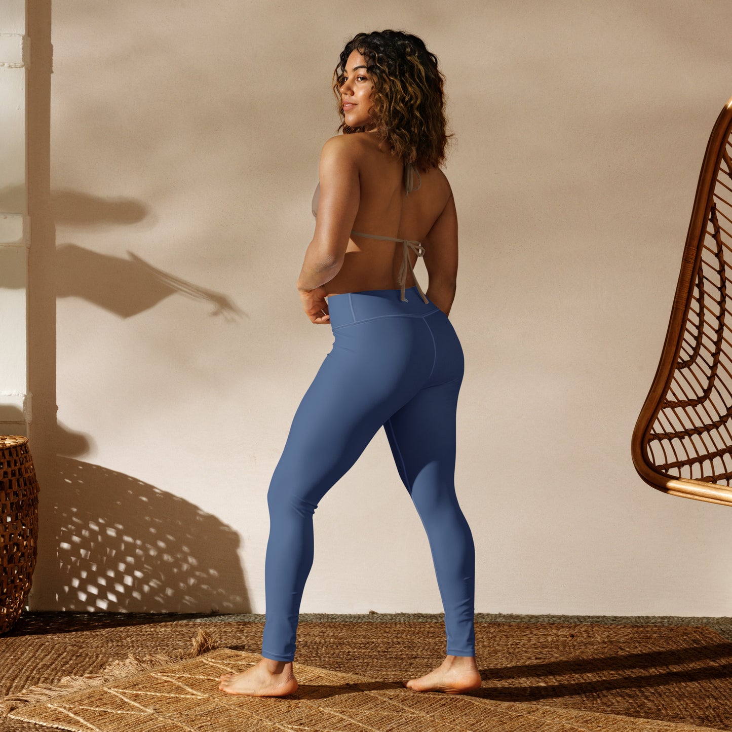 Southern Salt Kashmir Blue - Performance Leggings
